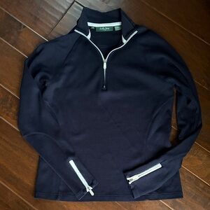 Bobby Jones Peruvian Pima cotton Pullover Top Half-Zip XS (Worn once)